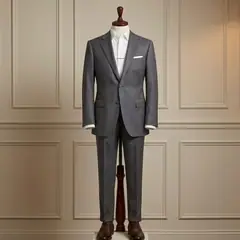 Tailored suit look